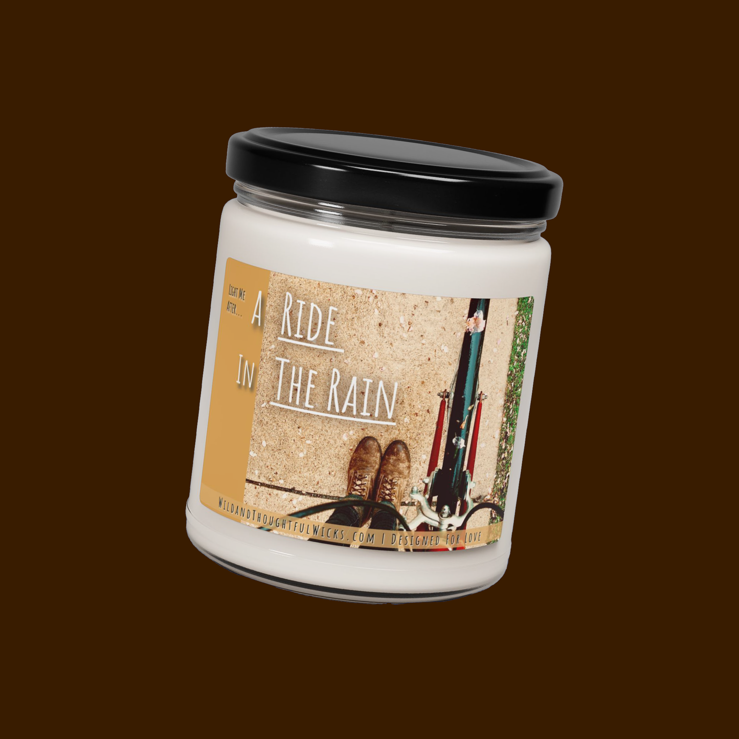 Adventures: 'Ride The Rain' candle