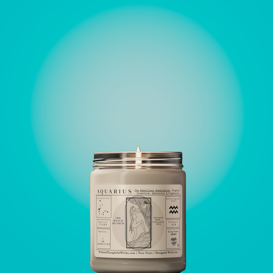 Astrology Candle: Aquarius