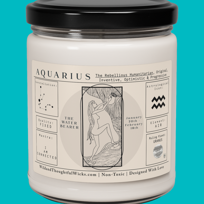 Astrology Candle: Aquarius